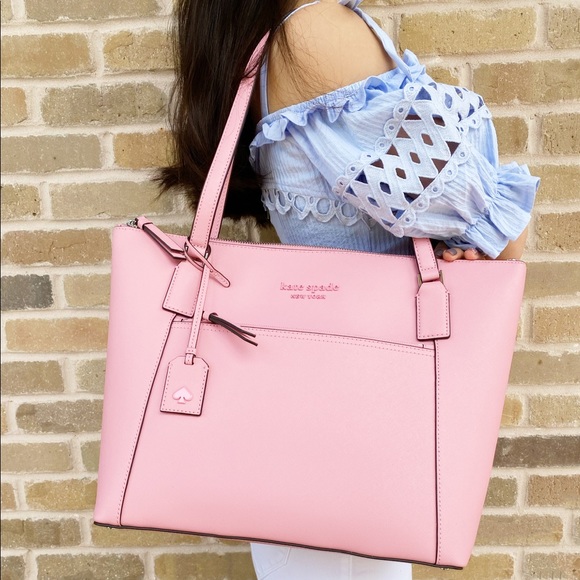 kate spade Handbags - Kate spade large top zip tote pink